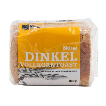 Dinkelvollkorntoast, 250g