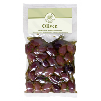 Griechische Kalamata Oliven ohne Stein mariniert, 175g