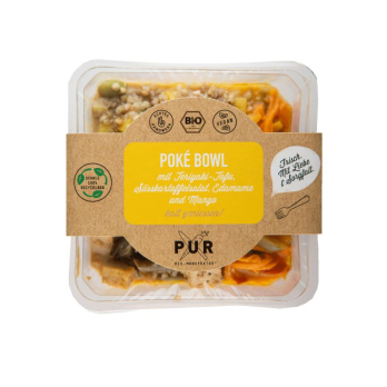 Bowl, Poké Bowl Teriyaki-Tofu, Süßkartoffelsalat - to go , 360g