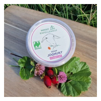 Schafjoghurt Himbeere regional, mind.5,6%, 180g