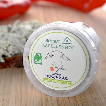 Schaffrischkäse Gartenkräuter, N 50%, regional