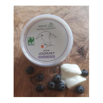 Schafjoghurt Heidelbeere regional, mind.5,6%, 180g