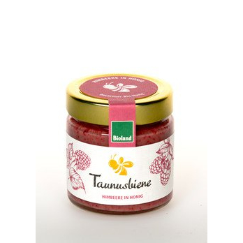 Himbeere in Honig , 250g Taunusbiene