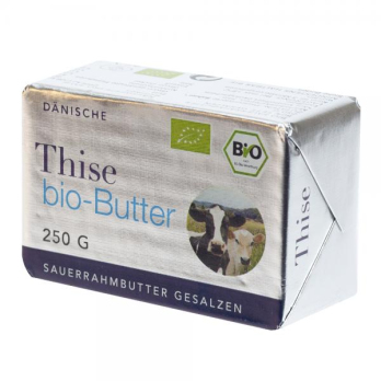 Dänische Butter gesalzen