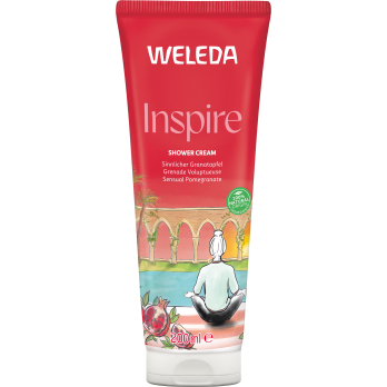 WELEDA Inspire Schönheitsdusche Granatapfel, 200ml