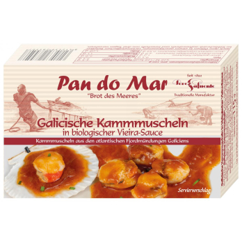 Galicische Kammmuscheln in Sauce , 115g