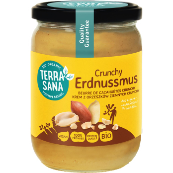 Erdnussmus crunchy, 500g