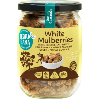 Maulbeeren weiß RAW, 190g im Glas