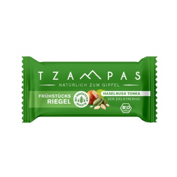 TZAMPAS Frühstücksriegel Haselnuss , 70g