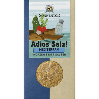 Adios Salz mediterran, würzen statt salzen!, 50g