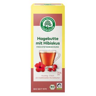 Hagebutte mit Hibiskus , 50g (20 Beutel)