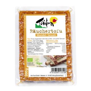 Räuchertofu Mandel-Sesam, 200g Taifun