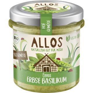 Hofgemüse Erbse Basilikum , 135g