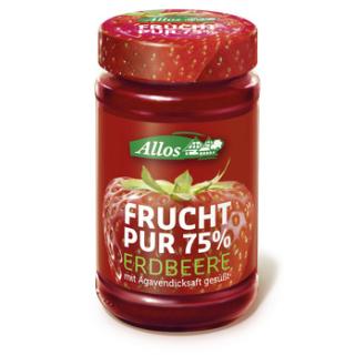 Frucht pur, Erdbeere , 250g