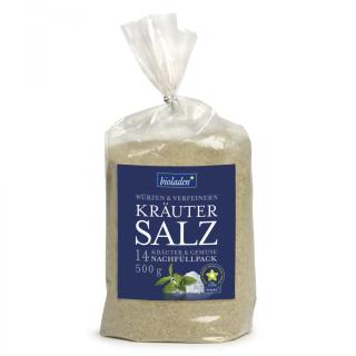 b* Kräutersalz Tüte , 500g