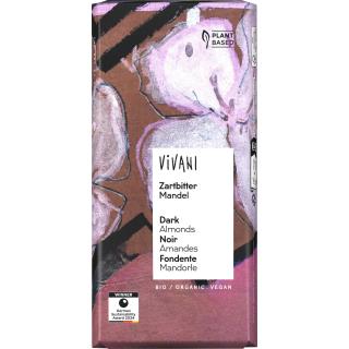 Zartbitter Schokolade Mandel , 100g