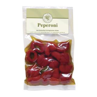 Italienische Kirschpeperoni mariniert, 175g