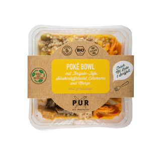 Bowl, Poké Bowl Teriyaki-Tofu, Süßkartoffelsalat - to go , 360g