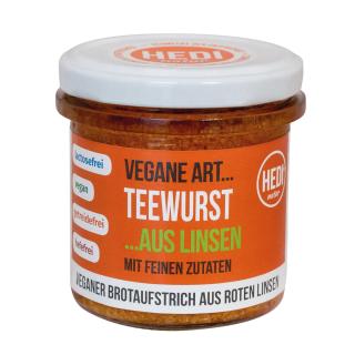 Vegane Art Teewurst mit feinen Zutaten , 140g