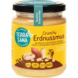 Erdnussmus crunchy, 250g