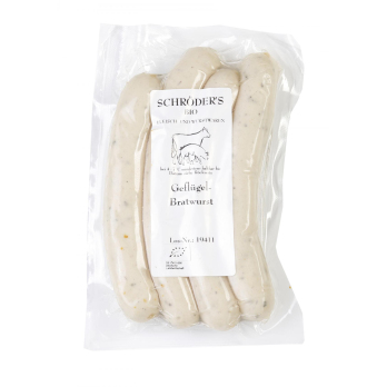 Geflügel Bratwurst 4St. / 200g