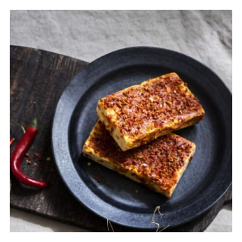 Schafkäse Chili-Paprika, ca.120g, N  50%     handgeschöpft