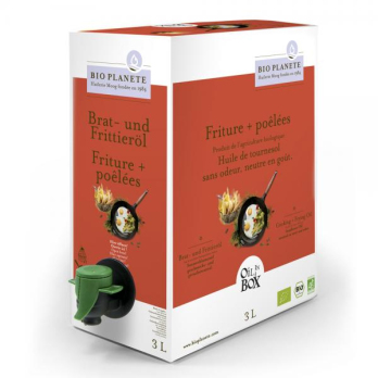 -GV-  Bratöl Box, 3L Brat und Frittieröl aus Sonnenblumen