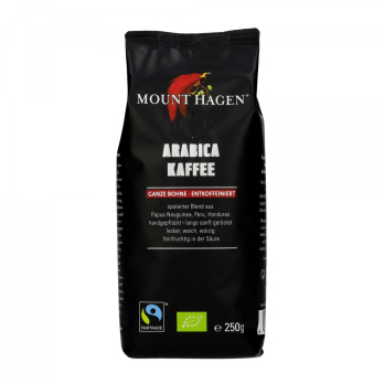 Kaffee ganze Bohne entkoffeiniert , 250g