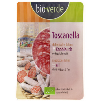 Toscanella Salami Aufschnitt, 80g, italienische Spezialität