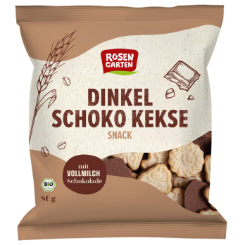 Dinkel Schoko Kekse Snack , 80g