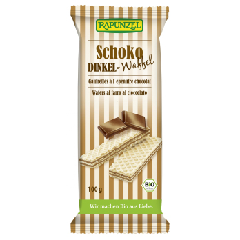 Vollkornwaffeln Dinkel - Schoko, 100g