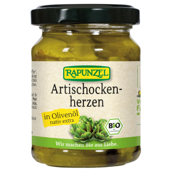 Artischockenherzen in Olivenöl, 120g