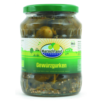 Gewürzgurken , 670g