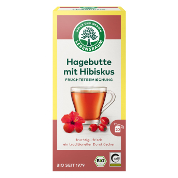 Hagebutte mit Hibiskus , 50g (20 Beutel)