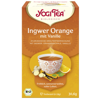 Yogi Tee Ingwer Orange Vanille 17TB , 30,6g