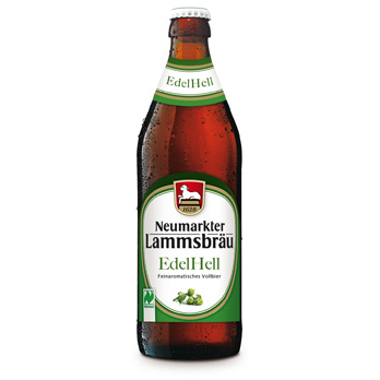 Lammsbräu Edelhell Bier , 0,5 l