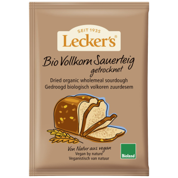 Vollkorn Sauerteig getrocknet, 30g, ausreichend für ein Brot mit 1200g