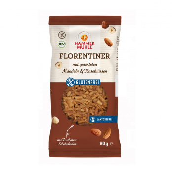 Florentiner mit geröst. Mandeln und Haselnuss, gf, 80g