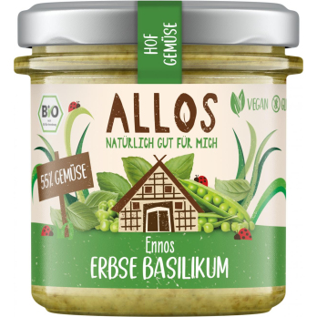 Hofgemüse Erbse Basilikum , 135g