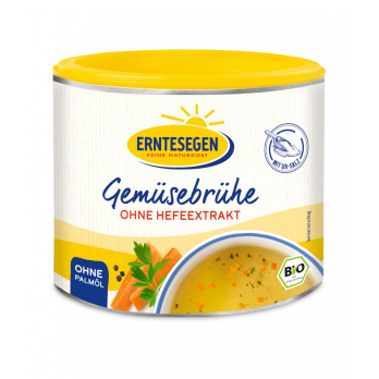 Gemüsebrühe Dose, hefefrei, ohne Sellerie, 200g