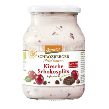 Joghurt Kirsche Schokosplits 3,5% , 500g