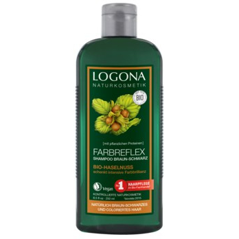 Farbreflex Shampoo Braun Schwarz BIO Haselnuss , 250ml