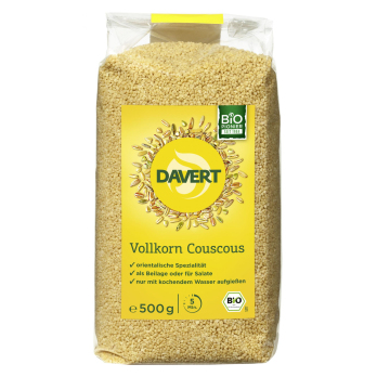 Vollkorn Couscous, orientalische Spezialität, 500g