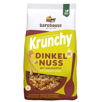 Krunchy Amaranth Dinkel-Nuss , 375g