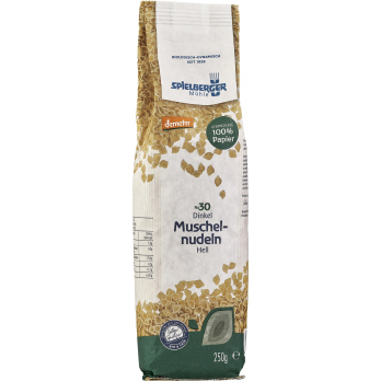 Dinkel Muschelnudeln Spie. , 250g