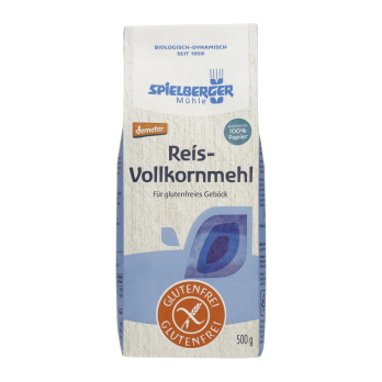 Reisvollkornmehl, glutenfrei , 500g