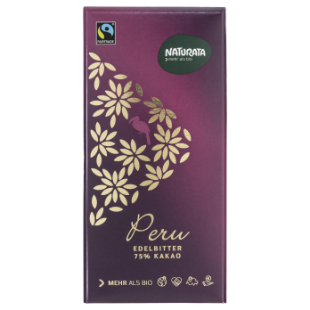 Edelbitter Peru 75% , 100g