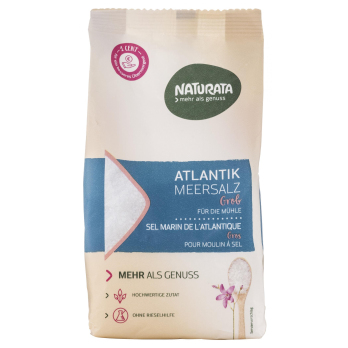 Meersalz Atlantik grob , 500g