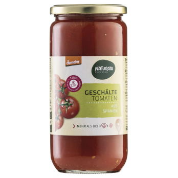 Tomaten geschält im Glas