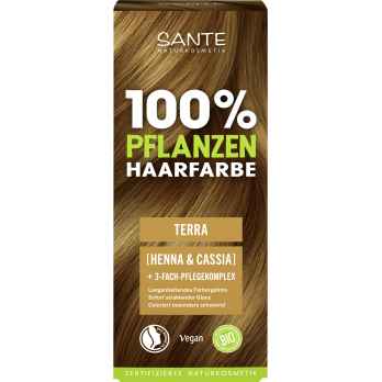 Pflanzen Haarfarbe Pulver 04 Terra, 100g